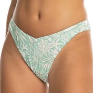 Roxy Mint PT Rib Love The Sunseeker Cheeky Bikini Bottom
